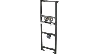 Монтажная рама для умывальника и смесителя AlcaPlast co встроенным сифоном A104AVS/1200